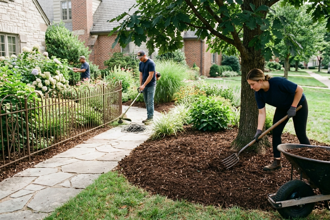 Can a Large Tree Be Removed Without Damaging Your Lawn?