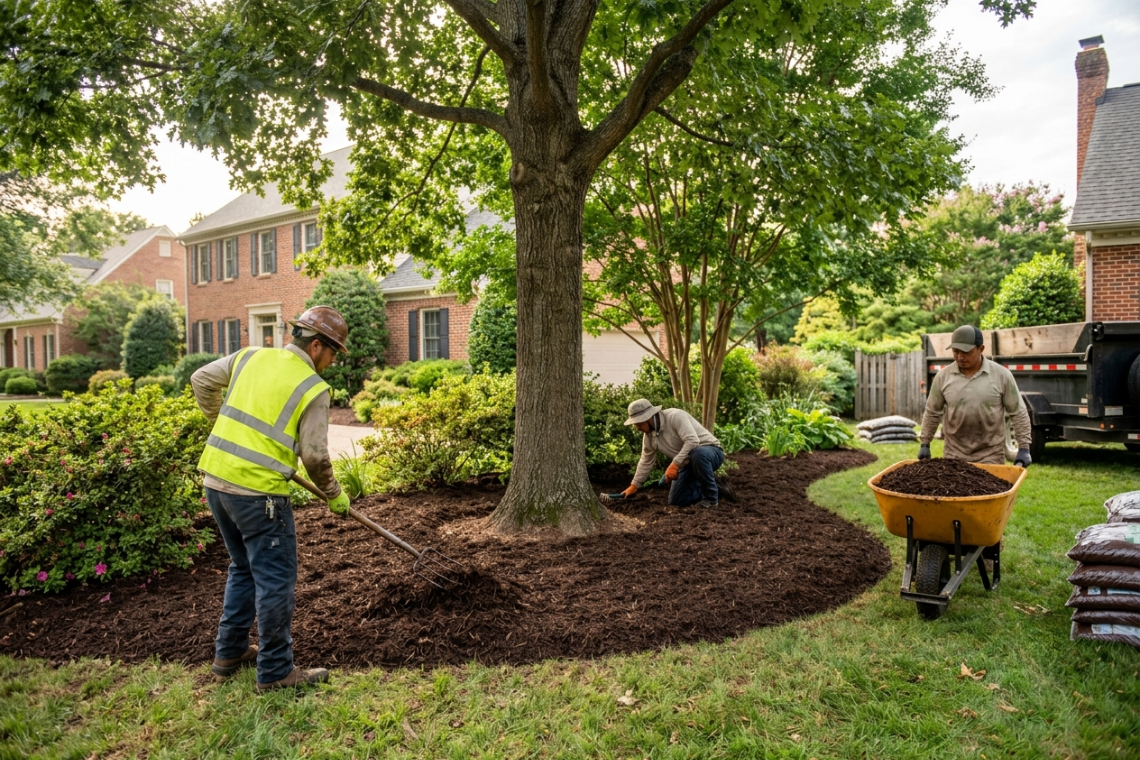 How Mulch Protects Trees and Improves Your Landscape