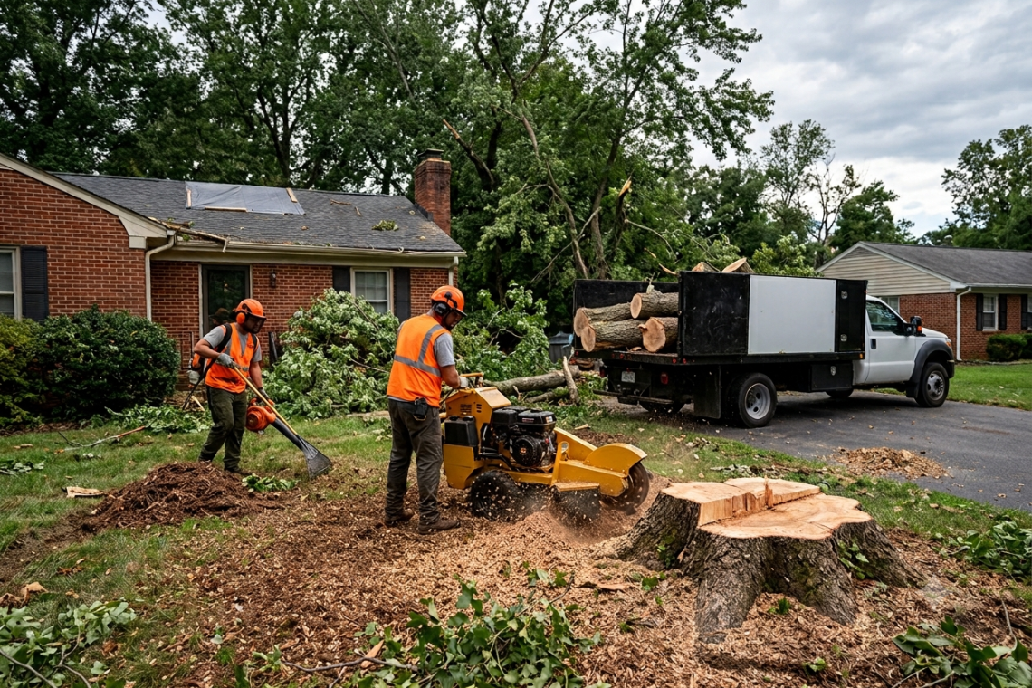 What to Do After Storm Damage Tree Removal in Richmond, VA
