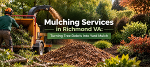 Mulching Services in Richmond VA: Turning Tree Debris Into Yard Mulch